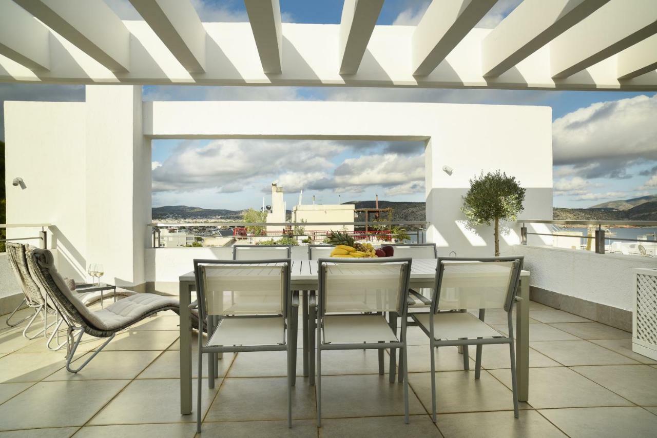 The Coolest Loft And Terrace-Varkiza Sea View Экстерьер фото